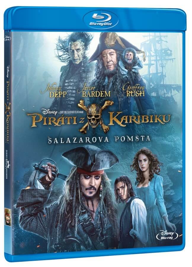 Levně Piráti z Karibiku 5: Salazarova pomsta (BLU-RAY)