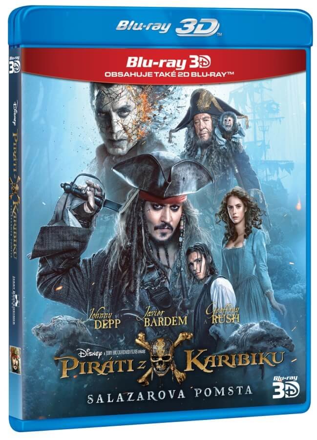 Levně Piráti z Karibiku 5: Salazarova pomsta (2D+3D) (2BLU-RAY)