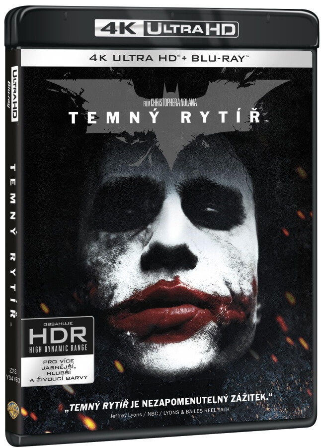 Levně Temný rytíř (4K UHD + 2 BLU-RAY) (3 disky BLU-RAY)