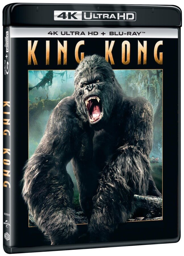 Levně King Kong (2005) (4K ULTRA HD+BLU-RAY) (2 BLU-RAY)