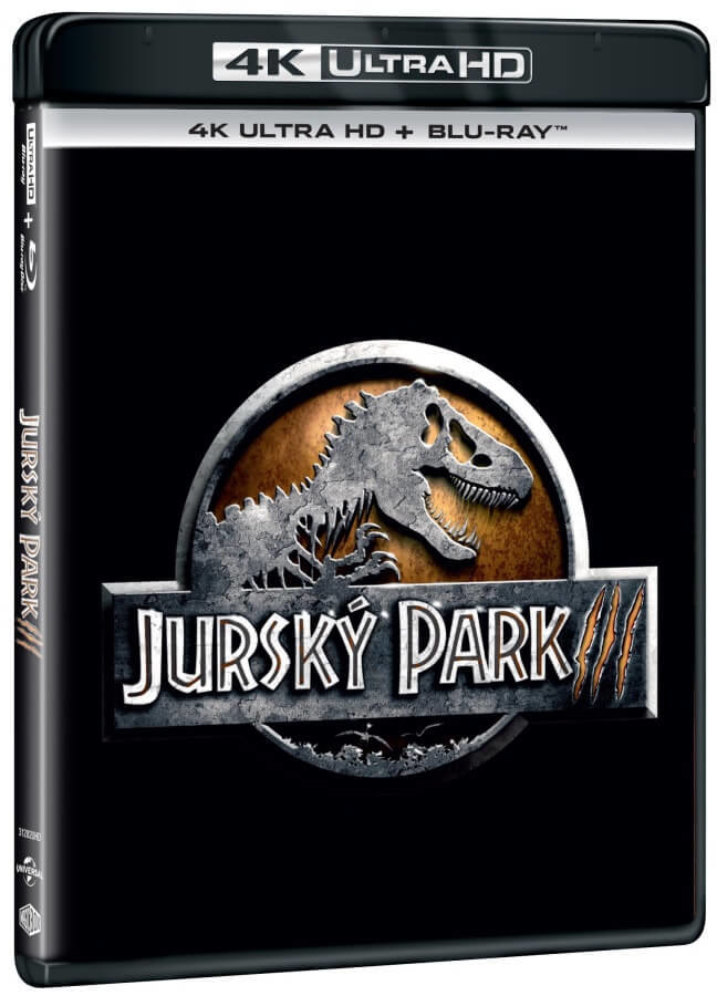 Levně Jurský park 3 (4K ULTRA HD+BLU-RAY) (2 BLU-RAY)