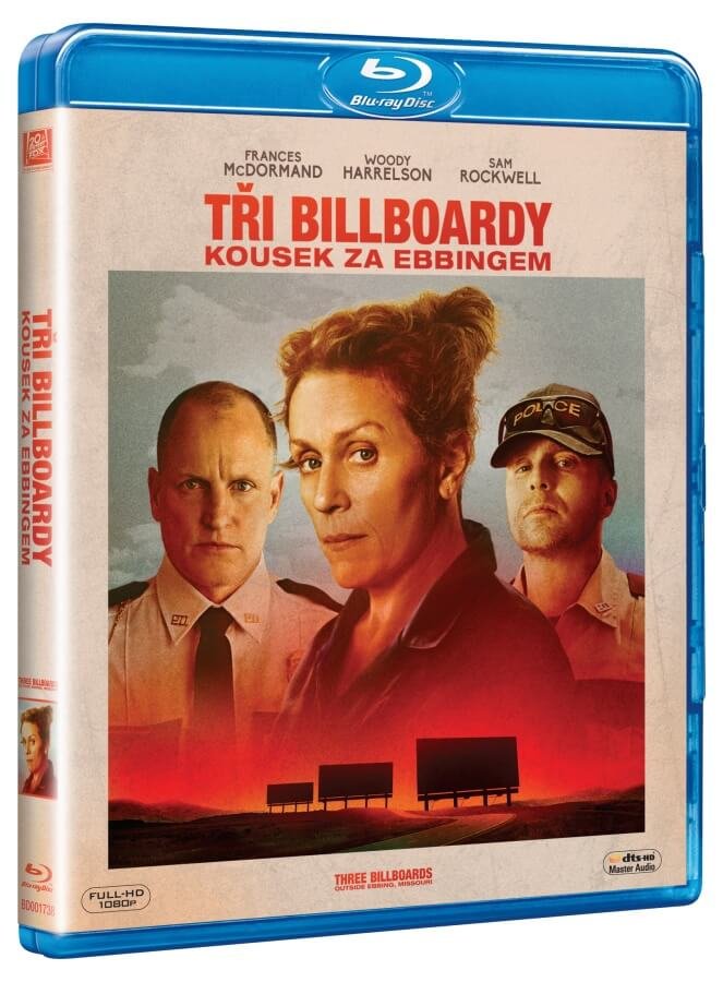 Levně Tři billboardy kousek za Ebbingem (BLU-RAY)