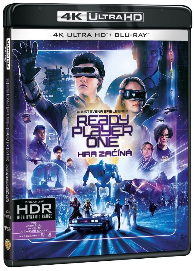 Levně Ready Player One: Hra začíná (4K ULTRA HD+BLU-RAY) (2 BLU-RAY)