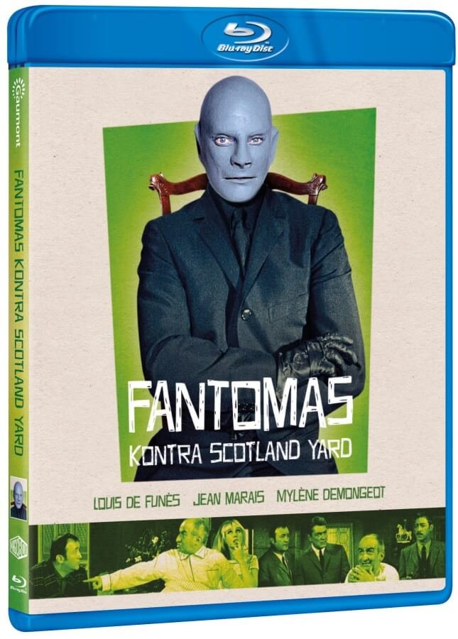 Levně Fantomas kontra Scotland Yard (BLU-RAY)