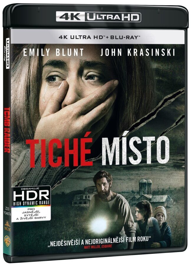 Levně Tiché místo (4K ULTRA HD+BLU-RAY) (2 BLU-RAY)