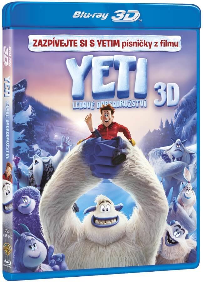 Levně Yeti: Ledové dobrodružství (2D+3D) (2 BLU-RAY)