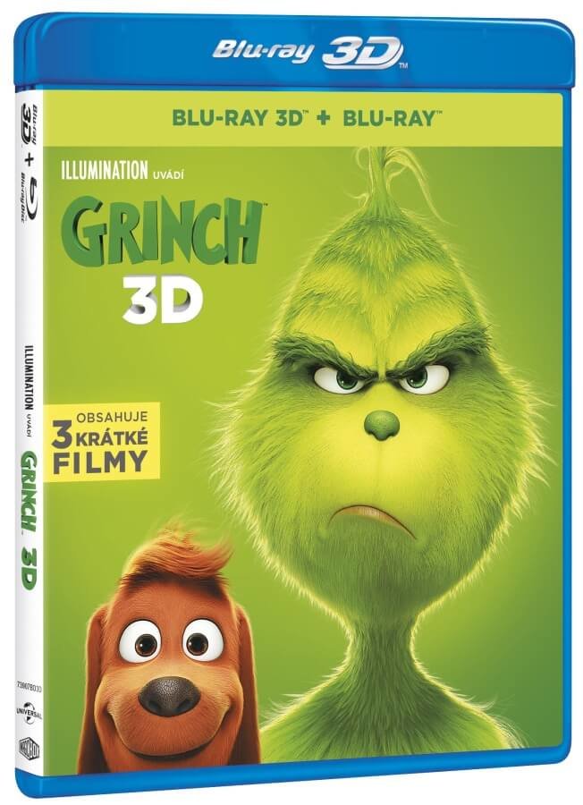 Levně Grinch (2018) (2D+3D) (2 BLU-RAY) - animovaný