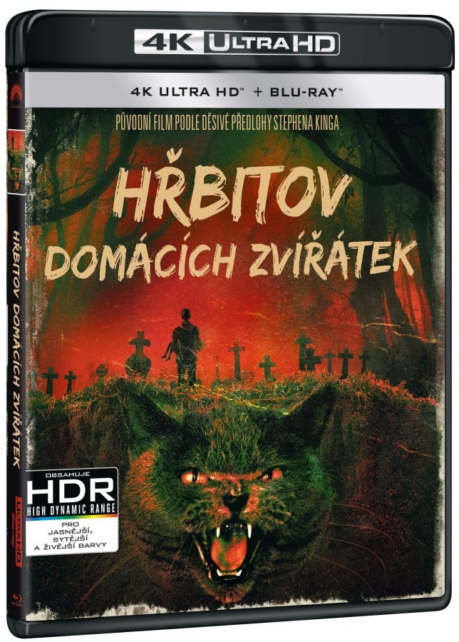 Levně Hřbitov domácích zvířátek (4K ULTRA HD+BLU-RAY) (2 BLU-RAY)