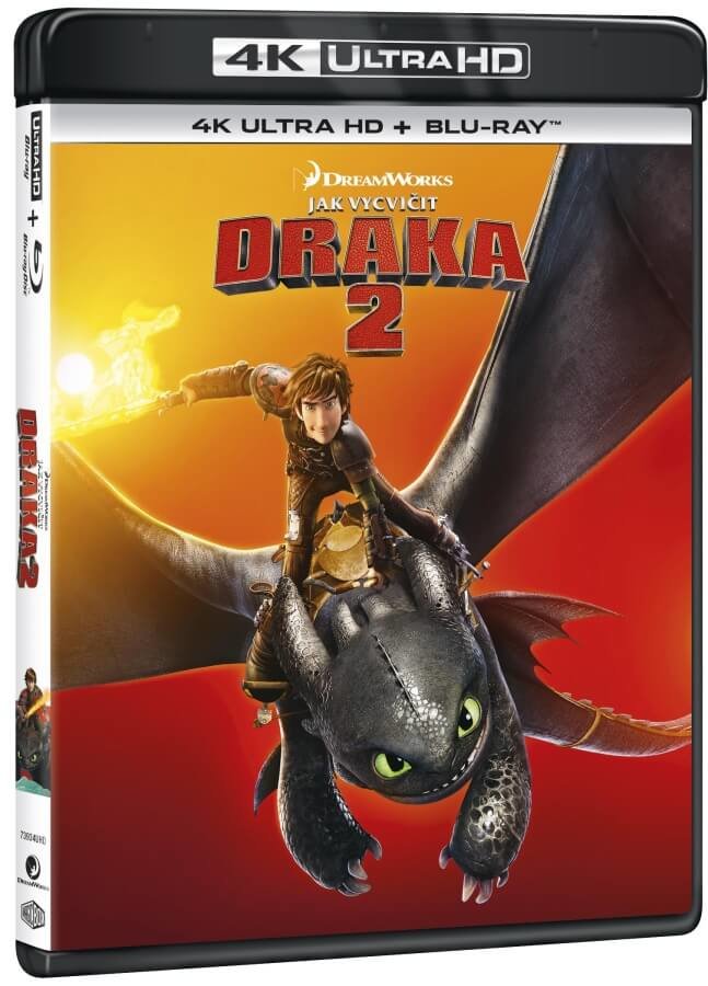 Levně Jak vycvičit draka 2 (4K UHD + BLU-RAY) (2 BLU-RAY)