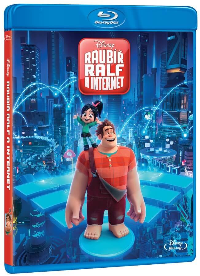 Levně Raubíř Ralf a internet (BLU-RAY)