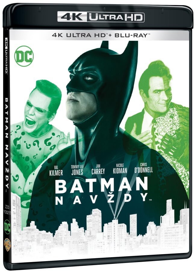 Levně Batman navždy (4K ULTRA HD+BLU-RAY) (2 BLU-RAY)