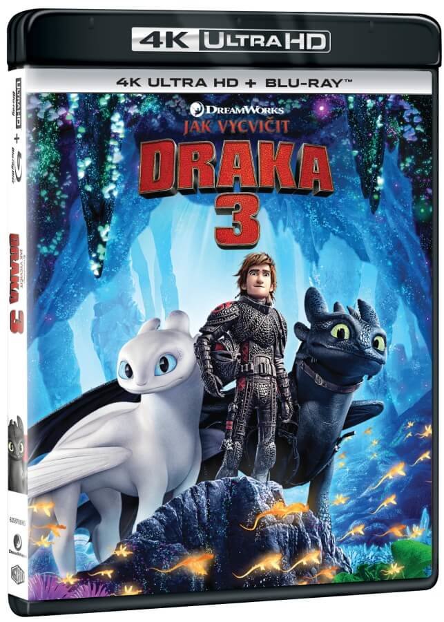 Levně Jak vycvičit draka 3 (4K UHD + BLU-RAY) (2 BLU-RAY)