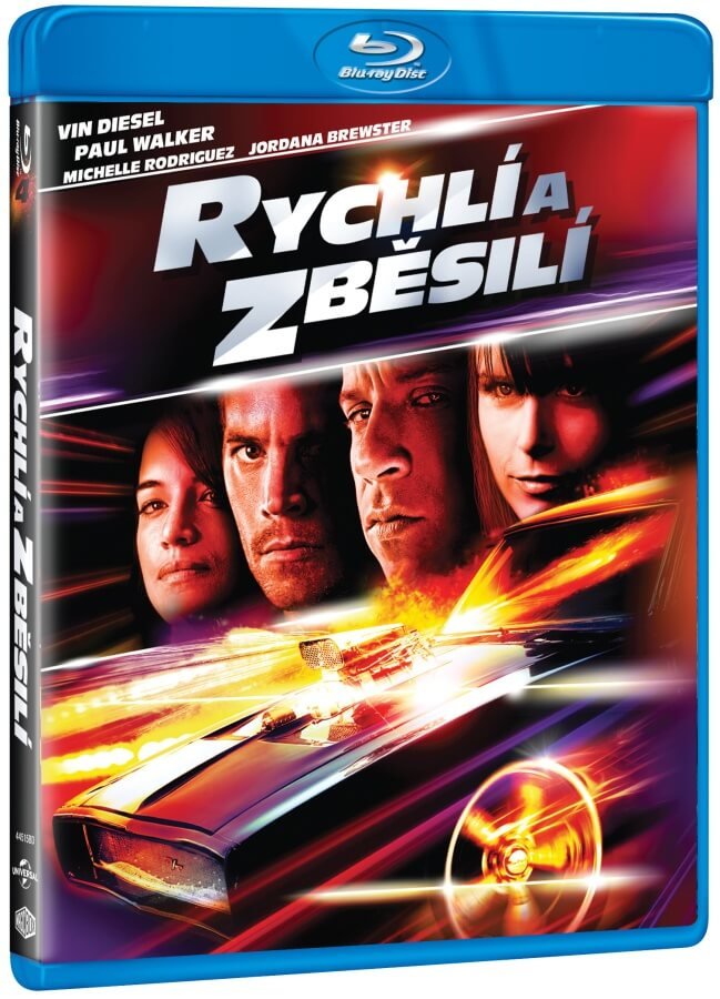 Levně Rychle a zběsile 4: Rychlí a zběsilí (BLU-RAY)