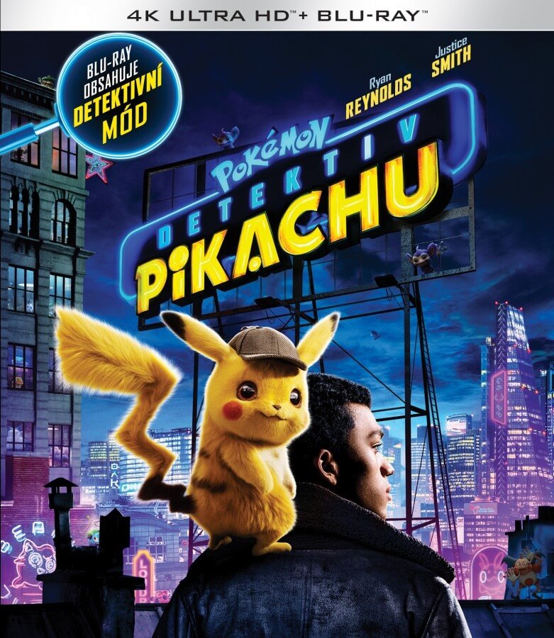 Levně Pokémon: Detektiv Pikachu (4K ULTRA HD+BLU-RAY) (2 BLU-RAY)