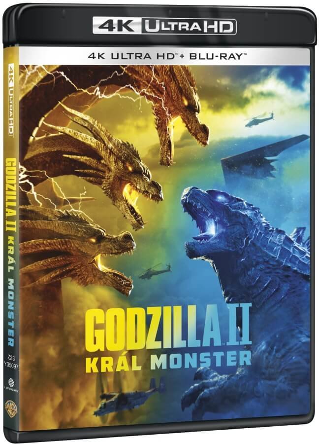 Levně Godzilla 2: Král monster (4K ULTRA HD+BLU-RAY) (2 BLU-RAY)