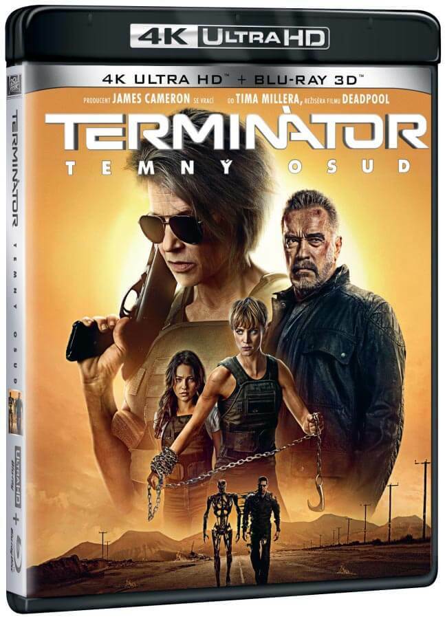 Levně Terminátor: Temný osud (4K ULTRA HD + BLU-RAY) (2 BLU-RAY)