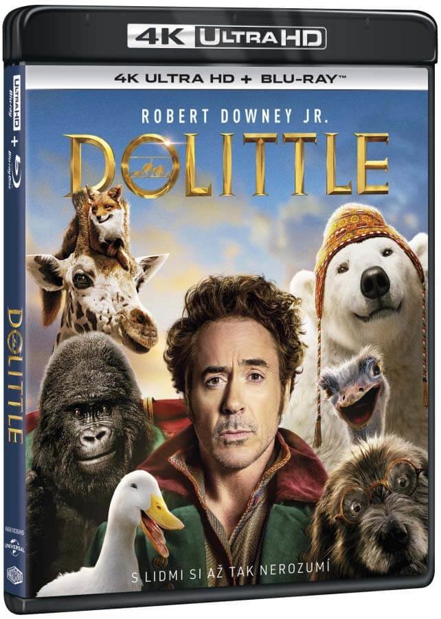 Levně Dolittle (4K UHD + BLU-RAY) (2 BLU-RAY)