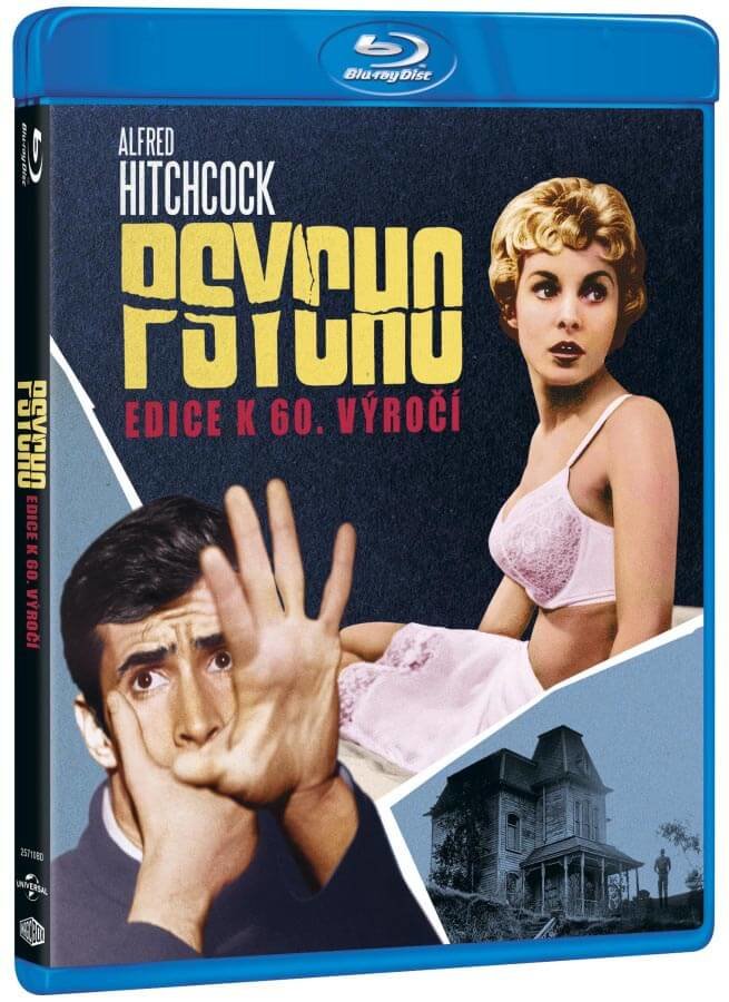 Levně Psycho (1960) (BLU-RAY) - 2 verze filmu - edice k 60. výročí filmu