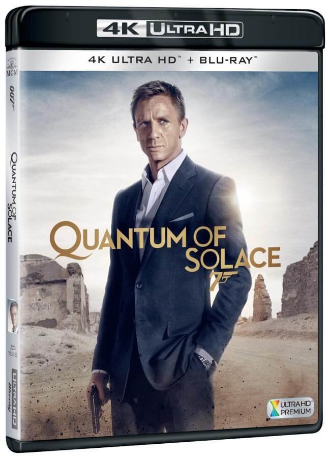 Levně Quantum of Solace (4K ULTRA HD + BLU-RAY) (2 BLU-RAY)