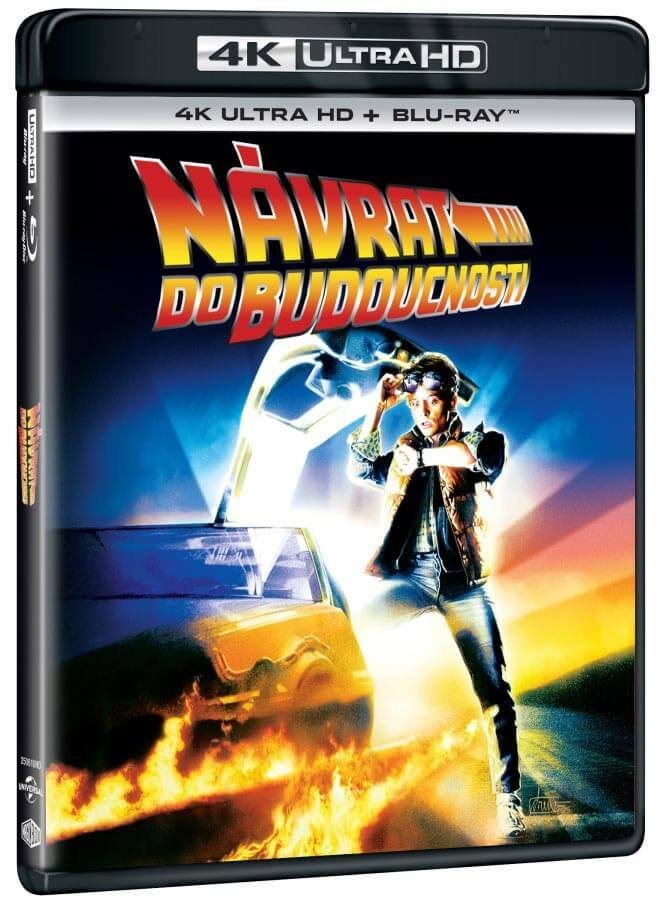 Levně Návrat do budoucnosti (4K ULTRA HD + BLU-RAY) (2 BLU-RAY) - remasterovaná verze