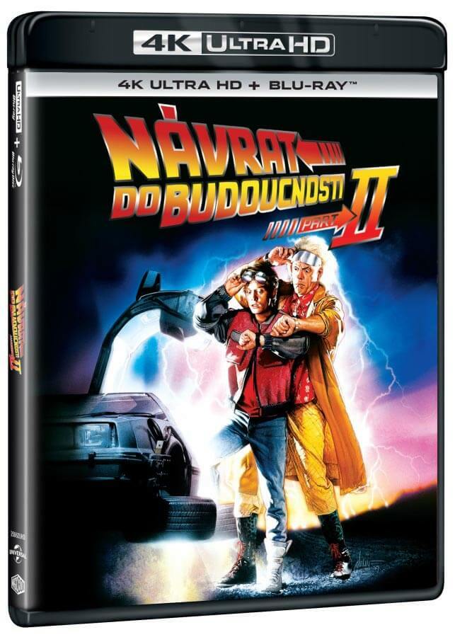 Levně Návrat do budoucnosti 2 (4K ULTRA HD + BLU-RAY) (2 BLU-RAY) - remasterovaná verze