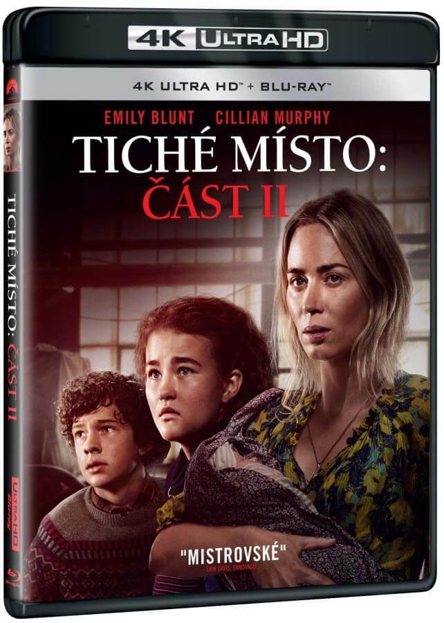 Levně Tiché místo: Část 2 (4K ULTRA HD + BLU-RAY) (2 BLU-RAY)