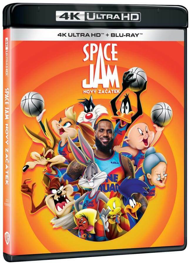 Levně Space Jam 2: Nový začátek (4K ULTRA HD + BLU-RAY) (2 BLU-RAY)