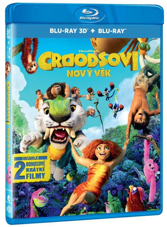 Levně Croodsovi 2: Nový věk (2D + 3D) (2 BLU-RAY)