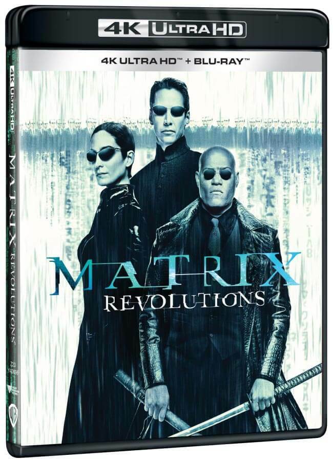 Levně Matrix Revolutions (4K ULTRA HD + BLU-RAY) (2 BLU-RAY)