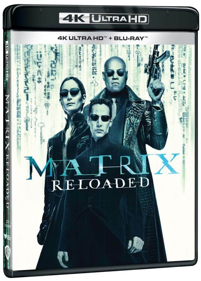 Levně Matrix: Reloaded (4K ULTRA HD + BLU-RAY) (2 BLU-RAY)