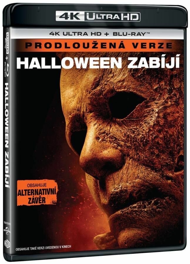 Levně Halloween zabíjí (4K ULTRA HD + BLU-RAY) (2 BLU-RAY) - 2 verze filmu