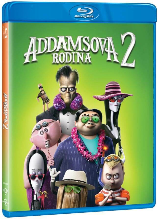 Levně Addamsova rodina 2 (2021) (BLU-RAY) - animovaný