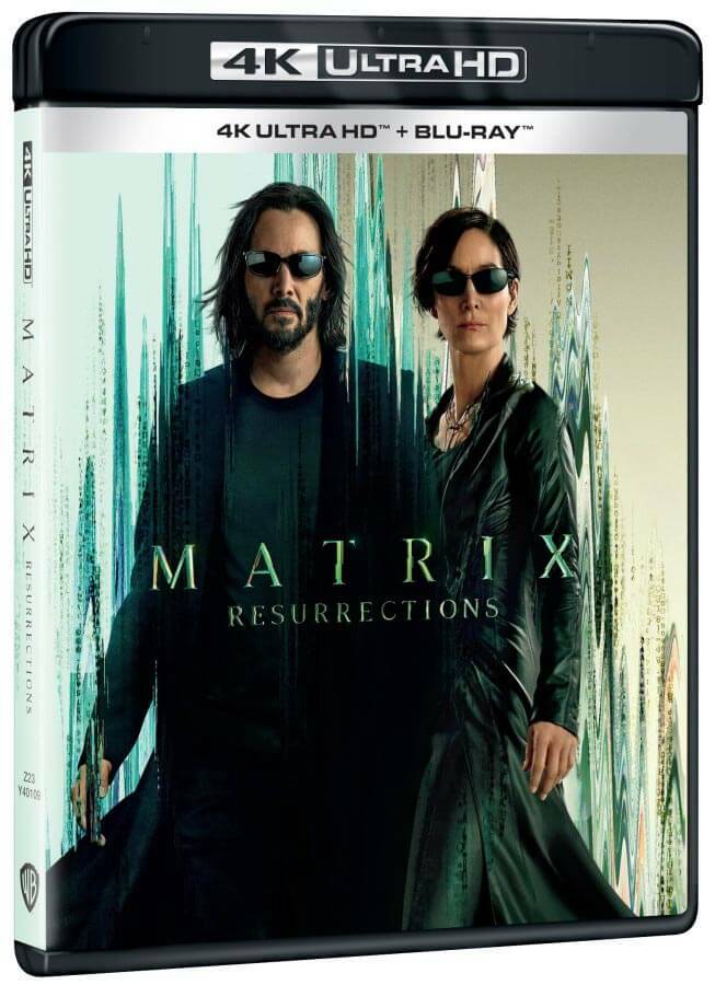 Levně Matrix 4: Resurrections (4K ULTRA HD + BLU-RAY) (2 BLU-RAY)