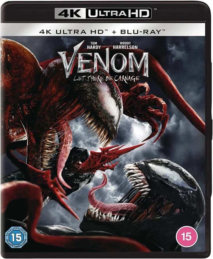 Levně Venom 2: Carnage přichází (4K ULTRA HD + BLU-RAY) (2 BLU-RAY) - DOVOZ