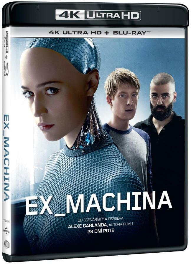 Levně Ex Machina (4K ULTRA HD + BLU-RAY) (2 BLU-RAY)