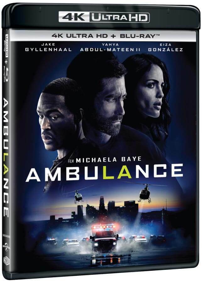 Levně Ambulance (4K ULTRA HD + BLU-RAY) (2 BLU-RAY)