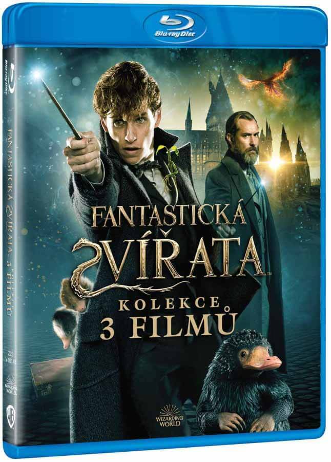 Levně Fantastická zvířata 1-3 kolekce (3 BLU-RAY)