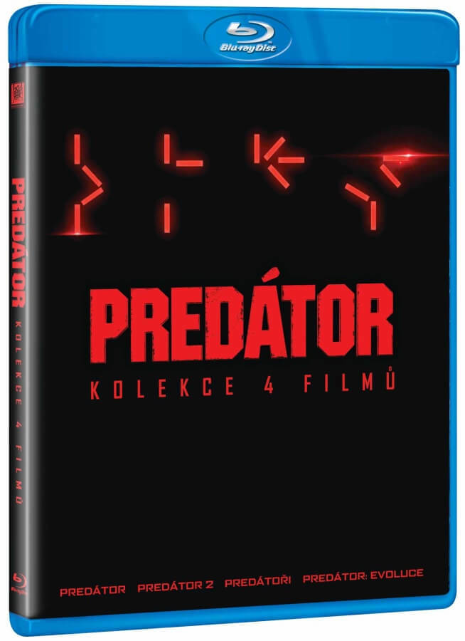 Levně Predátor - kolekce 4 filmů (4 BLU-RAY)