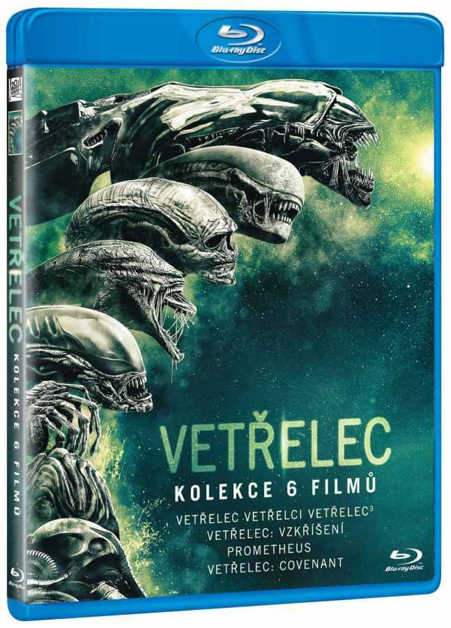 Levně Vetřelec kompletní kolekce (6 BLU-RAY)