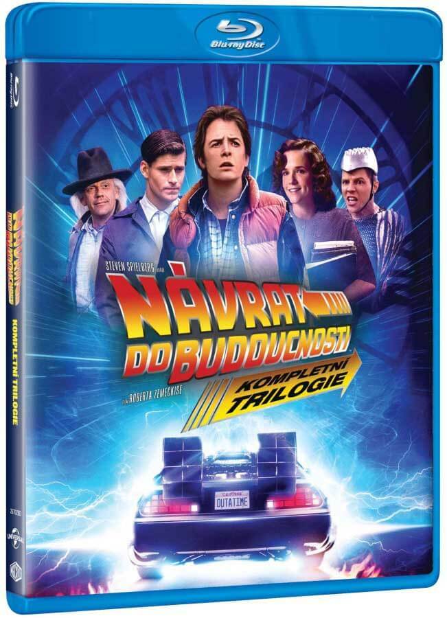 Levně Návrat do budoucnosti 1-3 kolekce (3 BLU-RAY + BLU-RAY BONUS) - remasterovaná verze