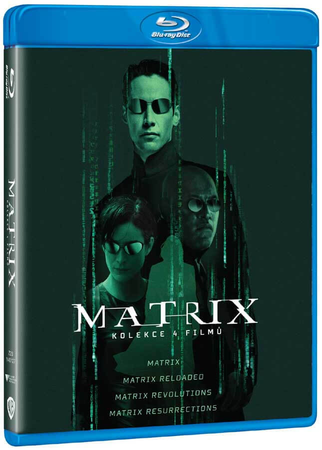 Levně Matrix kompletní kolekce 1-4 (4 BLU-RAY)