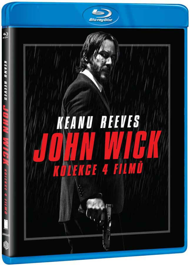 Levně John Wick 1-4 kolekce (4 BLU-RAY)