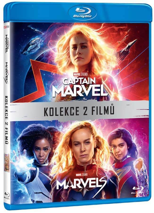 Levně Captain Marvel kolekce 1-2 (2 BLU-RAY)