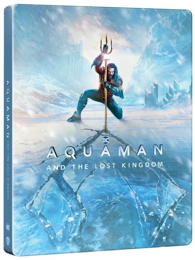 Levně Aquaman a ztracené království (BLU-RAY + DVD) - STEELBOOK (motiv Ice)