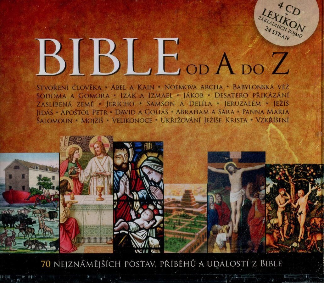 Bible od A-Z (4 CD) + Lexikon základní pojmů (24 stran) - audiokniha