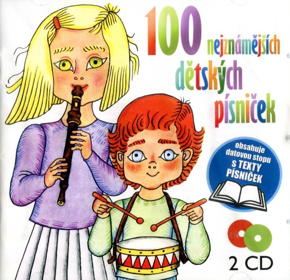 Levně 100 nejznámějších dětských písniček (2 CD)