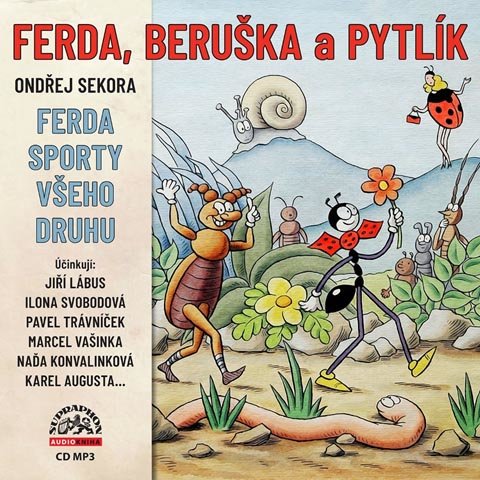 Ferda, Beruška a Pytlík & Ferda sporty všeho druhu (MP3-CD) - audiokniha
