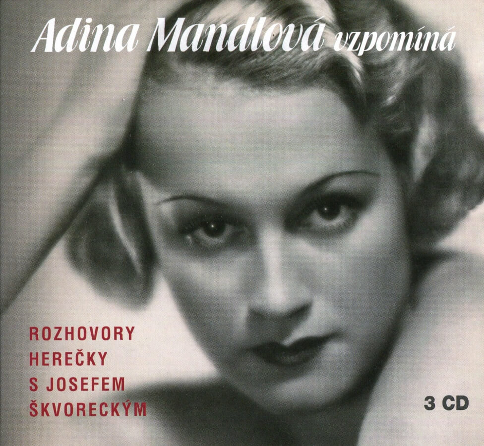 Levně Adina Mandlová vzpomíná (3 CD) - mluvené slovo