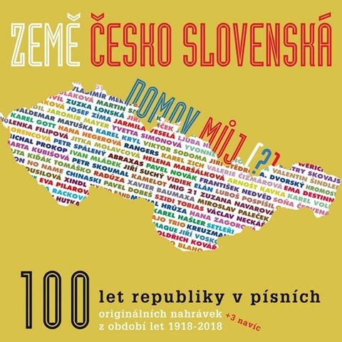 Levně Země československá, domov můj, Různí interpreti (5 CD)