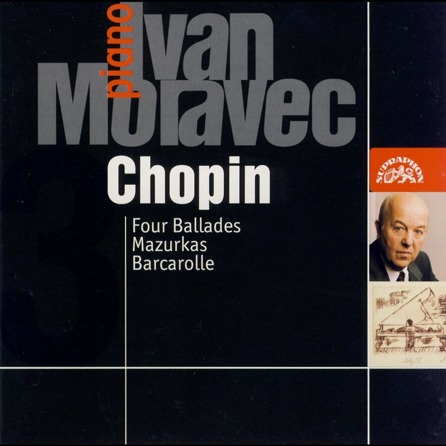 Levně Ivan Moravec plays Chopin - Balady, Mazurky, Barkarola (CD)